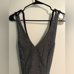 Bodysuit with Metallic Accents